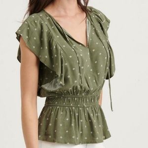 NWT 🌟 Lucky Brand “Arya” Blouse